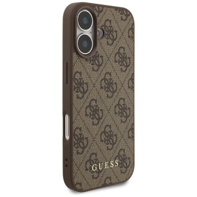 4. Guess 4G Classic Hülle für iPhone 17 - Braun