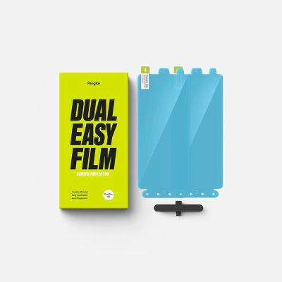 6. Ringke Dual Easy 2er-Pack Displayschutzfolie für OnePlus 13R - Transparent