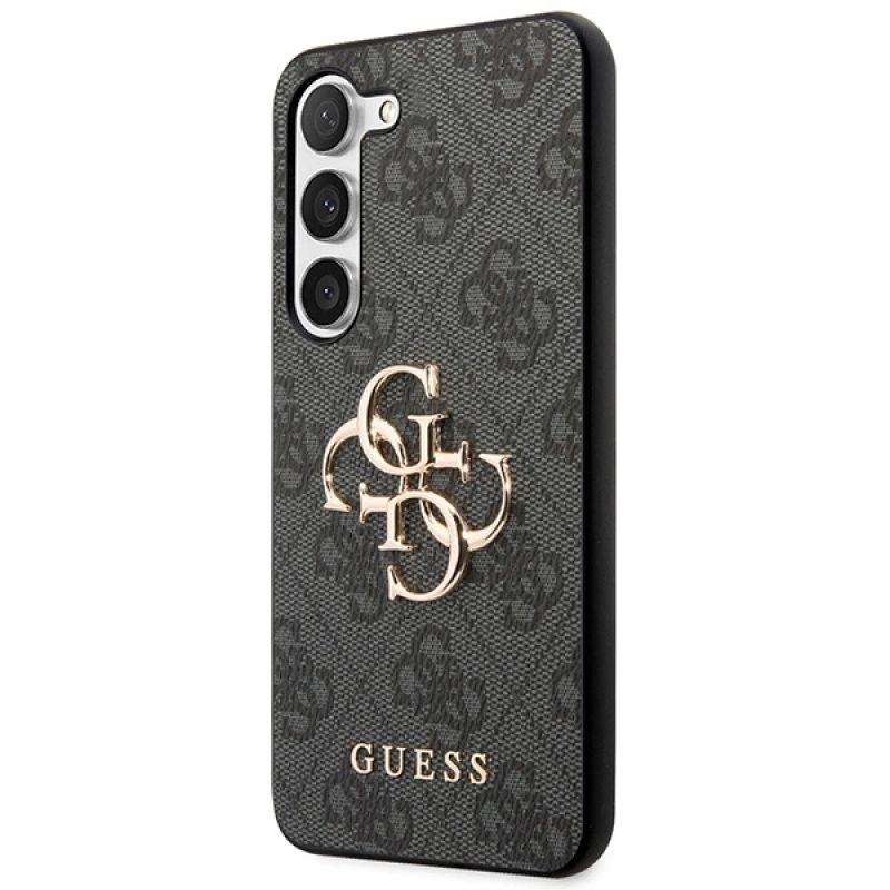 2. Guess GUHCS23S4GMGGR S23 S911 Grau/Grau Hardcase 4G Big Metal Logo