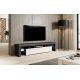 3. TORO 200 TV-Schrank, grau/weiß glänzend