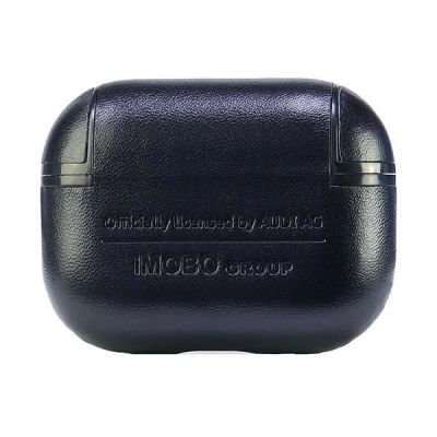 5. Audi Leder Big Logo AirPods Pro 2 Hülle schwarz/schwarz AU-APP2-GT/D3-BK