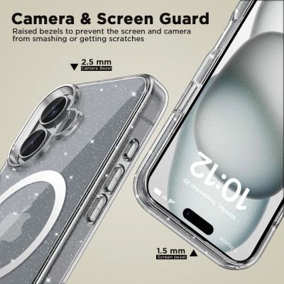 3. Tech-Protect FlexAir Hybrid MagSafe Hülle für iPhone 16 – transparent
