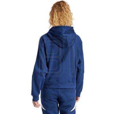 7. Adidas Tiro 24 Hooded W Sweatshirt IR7507