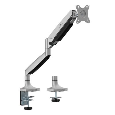 9. Maclean MC-969 Monitorhalterung, Doppelarm, mit Gasfeder, 17"-45", 16 kg,