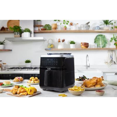 14. Breville VDF133X Heißluftfritteuse Dampf-Heißluftfritteuse
