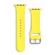 Silikonarmband APS für Apple Watch 38/40/41mm Armband Uhrenarmband - Gelb
