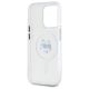 7. Karl Lagerfeld IML Metal Choupette Head MagSafe iPhone 15 Pro Hülle - Weiß