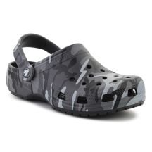 CROCS CLASSIC CAMOUFLAGE CLOG K SCHWARZ/SCHIEFERGRAU 211879-0DD