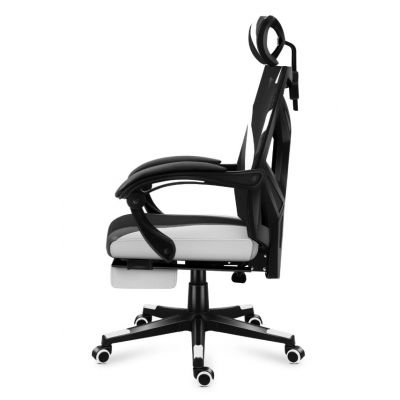 12. Huzaro Combat 5.0 Weißer Gaming-Stuhl