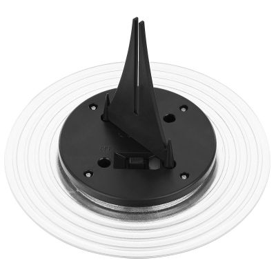 16. Solar-Scheibenlampe mit 28 LEDs zur Boden- oder Wandmontage