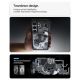 8. Spigen Ultra Hybrid Mag MagSafe Hülle für Samsung Galaxy S26 Zero One – Transparent Schwarz