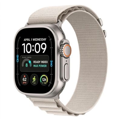 2. Tech-Protect Nylon Pro Armband für Apple Watch 44 / 45 / 46 / 49 mm – Beige