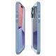 14. Spigen Crystal Hybrid-Hülle für iPhone 15 Pro Max – transparent und blau