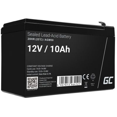 GREEN CELL GEL/AGM-BATTERIE AGM50 12V 10AH