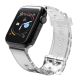 Silikonarmband Armband Armband Armband Light für Apple Watch 38 / 40 mm - Schwarz