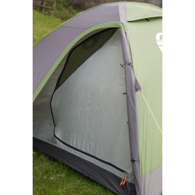 11. Coleman Darwin 3 3-Personen-Zelt – grau/grün