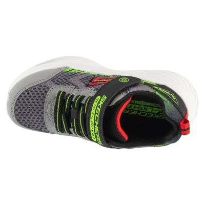 3. Skechers Meteor-Lights – Krendox 401490LC-GYBK Grau 30