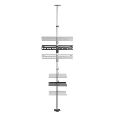 6. Ausrüstung – Bodenständerhalterung 37"–70"/1TFT 40kg Boden- + Deckenleuchte Einzelhandel