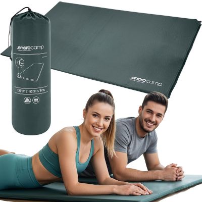 6. SELBSTAUFBLASENDE MATTE 192X132X3CM GREEN ENERO CAMP