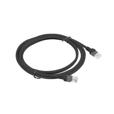 2. UTP-Patchkabel Lanberg PCU6-10CC-0200-BK (RJ45 - RJ45 ; 2m; UTP; Kat. 6; schwarz)