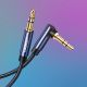 20. Ugreen gewinkeltes AUX-Kabel 2 x Miniklinke 3,5 mm 1m blau (AV112)