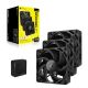 3. CORSAIR Lüfter 3-Lüfter-Set 120*120*25 iCUE Link RX120 MAX Triple Kit