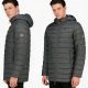 6. Geographical Norway Herrenjacke AMIGOMAP LONG HOOD DB DGREY MEN 233 DARK GRAY (WZ5086H/GN-GRIS FONCÉ)