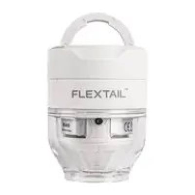 Flextail Tiny Pump 3X Weiß / Tragbare Luftpumpe / 5 kPa Druck / LED-Taschenlampe / USB-C