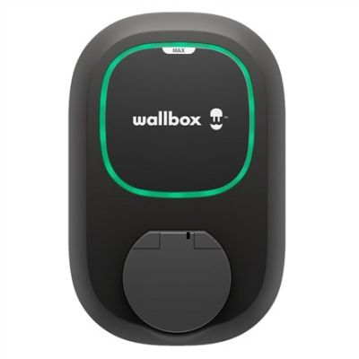 Wallbox Pulsar MAX 22 kW Wi-Fi- und Bluetooth-Ladestation, Schwarz