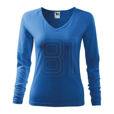 5. Malfini Elegance T-Shirt W MLI-12714 azurblau