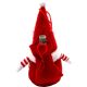 12. Dekorativer Weihnachtsmann mit Geschenktüte, 25 cm, rot