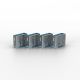2. Lindy 40452 Port Blocker Port Blocker + USB Typ-A Dongle Blau Acrylnitril Butadien Styrol (ABS) 5 Stück.