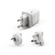 Silicon Power QM16 Boost-Ladegerät 20W Reise-Wandladegerät mit EU/US/UK/AU-Steckern, 1x USB-A, 1x USB-C