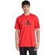 7. adidas Logo Graphic Herren T-Shirt Rot JJ3934