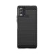 Carbon Case Silikonhülle für Nokia C22 - schwarz