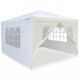 4. Gartenzelt-Pavillon 3x4x2,5m Weiß Saska Garten