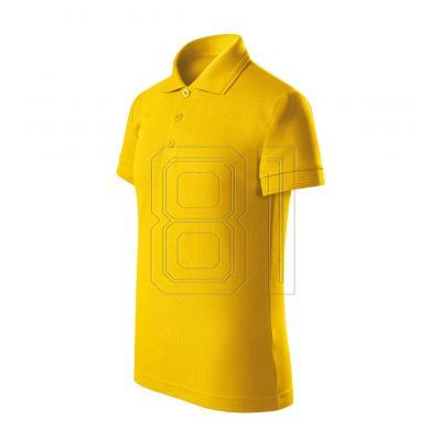 2. Malfini Pique Polo Free Jr MLI-F2204 Gelbes Poloshirt