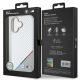 8. BMW M Carbon Tricolor Line MagSafe Hülle für iPhone 16 - Grau