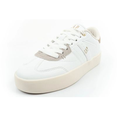 3. Gap Damen-Sportschuhe, Boudler Sneaker, modisch und bequem, weiß