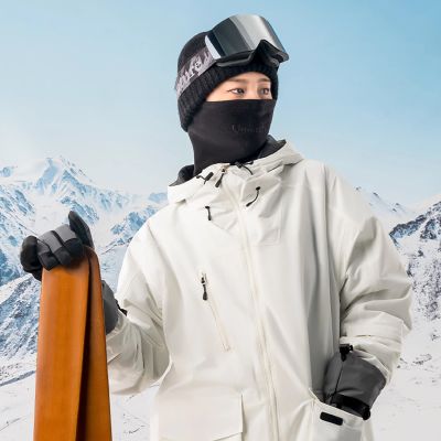 7. Qunature Oli Skischal, Größe M - Schwarz