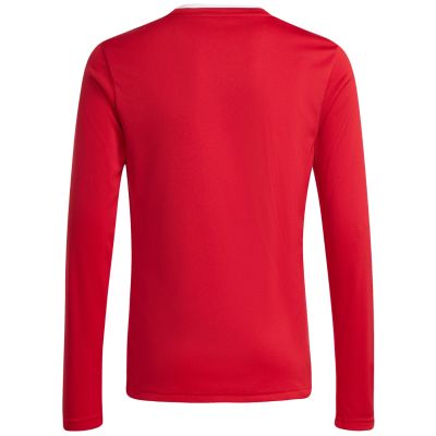 3. adidas Entrada 26 Long Sleeve Jersey Kindertrikot rot KF5878