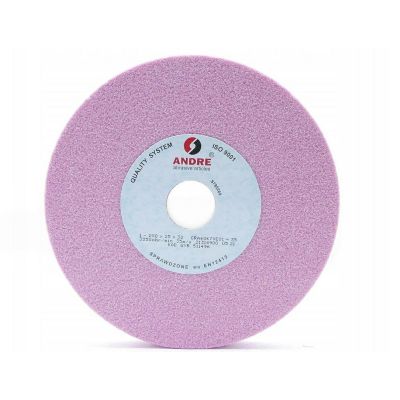 ANDRE Flachschleifscheibe 200 mm x 25 mm x 32 mm CRA60K7VE01-35 Rosa "Typ 1"