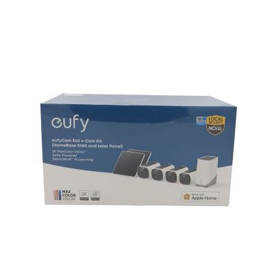 2. Eufy E8144327 Kabelgebundenes und drahtloses Videoüberwachungsset