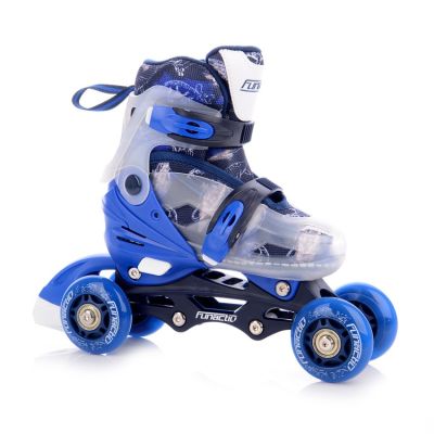 8. Rollschuhe/Verstellbare FunActiv Adapt LED 4-in-1 Rollschuhe für Jungen