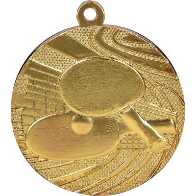 7. Goldmedaille – Tischtennis – Stahlmedaille