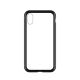 7. Wozinsky Full Magnetic Case 360 Magnetic Case Vorder- und Rückseite mit integriertem Glas Samsung Galaxy A72 4G Schwarz-Transparent