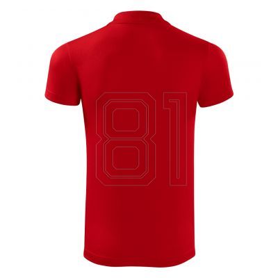 2. Malfini Victory M MLI-21707 rotes Poloshirt