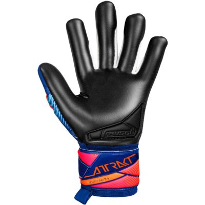 3. Reusch Attrakt Infinity Evolution NC Junior Torwarthandschuhe Blau-Schwarz 5672725 4127