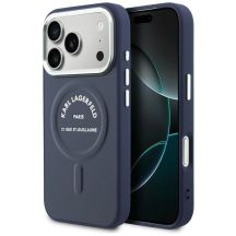 Karl Lagerfeld Karl RSG Logo MagSafe Hülle für iPhone 17 Pro - Blau