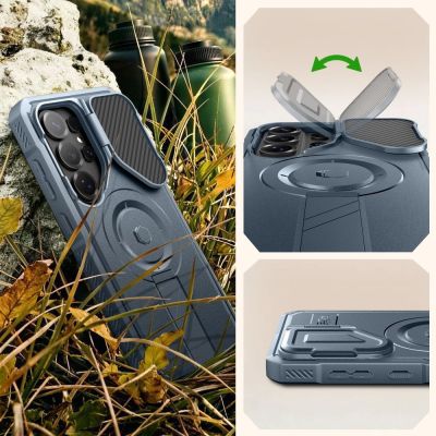 5. Tech-Protect Kevlar MagSafe 2er-Set Schutzhülle für Samsung Galaxy S26 Ultra – Blau